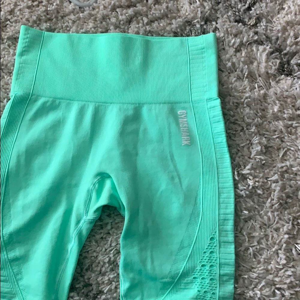Gymshark energy seamless mint leggings.